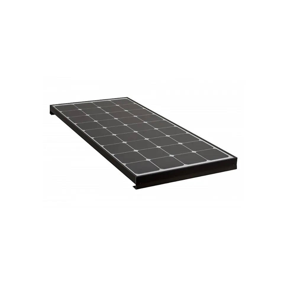 PACK 2x BLACK BOOSTER 170W Seul Panneau solaire Camping Car + Kit de pose solaire avec Régulateur de Charge ANTARION