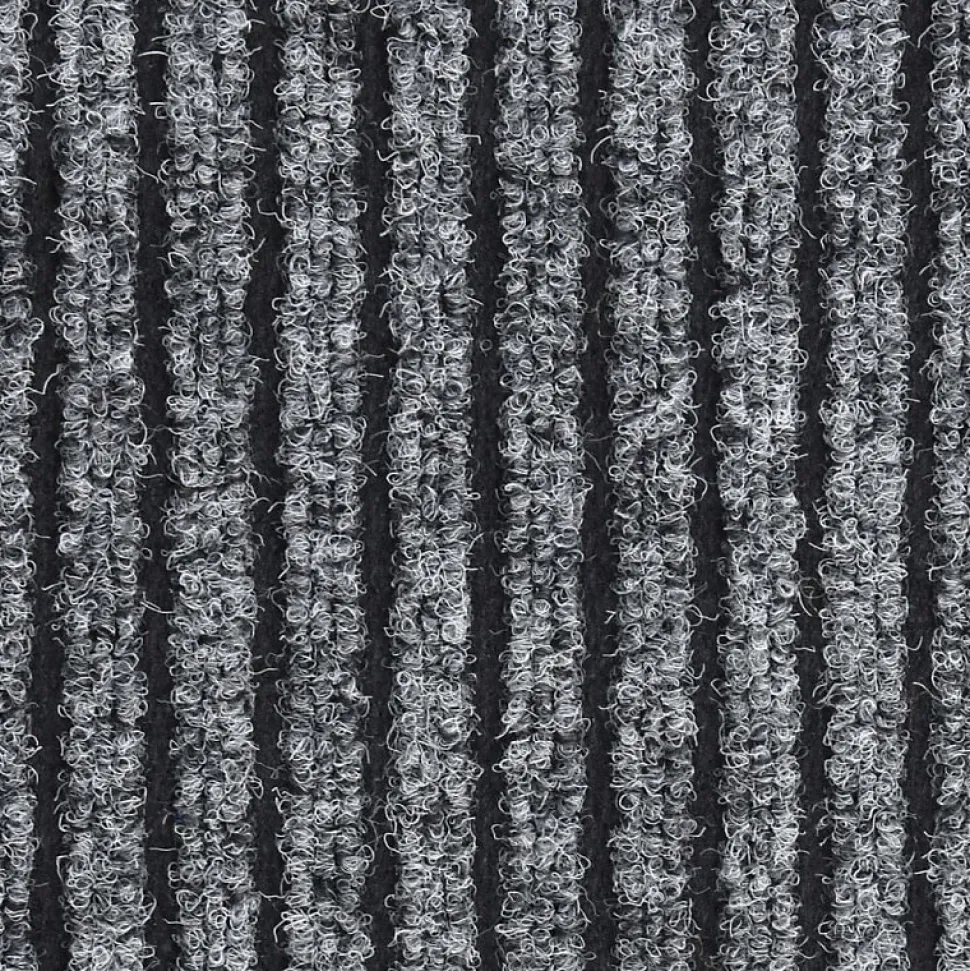 Paillasson rayé Gris 80x120 cm