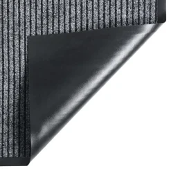 Paillasson rayé Gris 80x120 cm