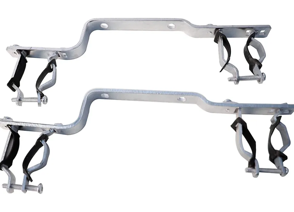 Paire de support réglable pour collecteurs/ nourrices sanitaires - entr'axe 153mm - Ø 20/27 à 26/34 mm Somatherm for you