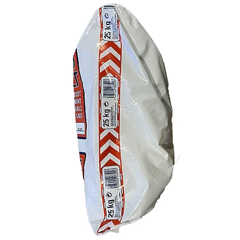 Palette de 40 - sacs de sel de déneigement de 25 kg