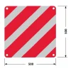 Panneau aluminium réfléchissant hors gabarit 500x500