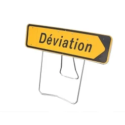 Panneau de signalisation KD22a avec bi-pieds
