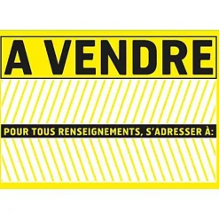 Panneau de signalisation "A vendre" Chapuis