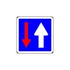 Panneau de signalisation CK18 - Circulation alternée