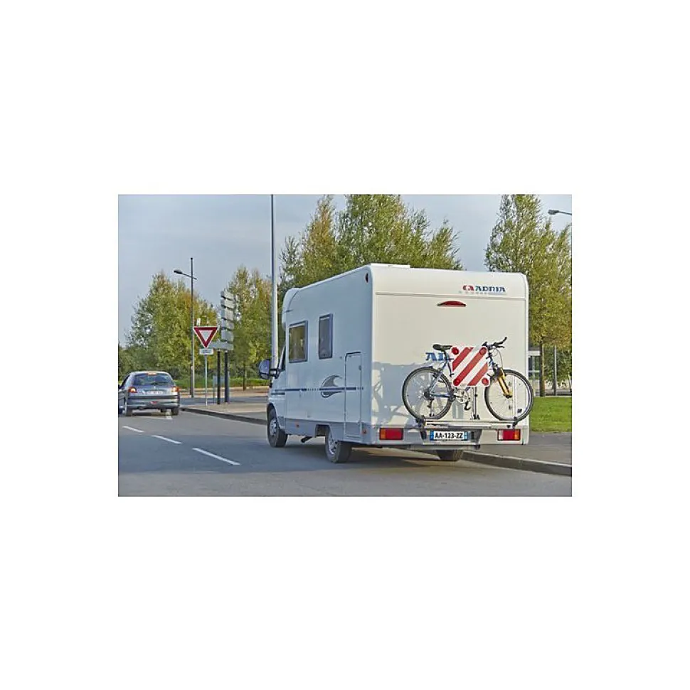 Panneau de signalisation camping-car / porte vélo