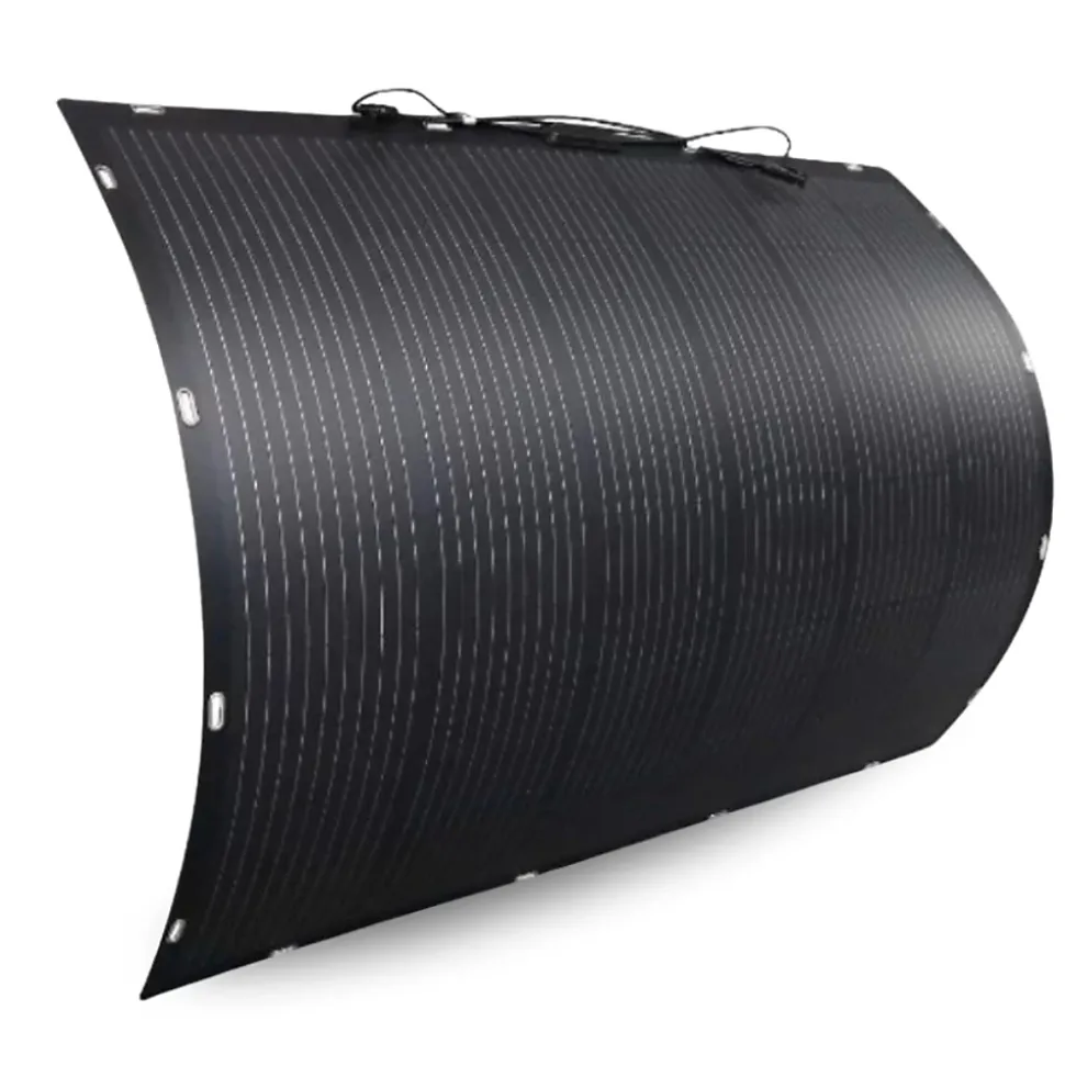 Panneau Solaire Flexible KODAK 200W - Étanche IP68 - Léger et Durable - Adaptable aux Surfaces Courbes - Installation Facile