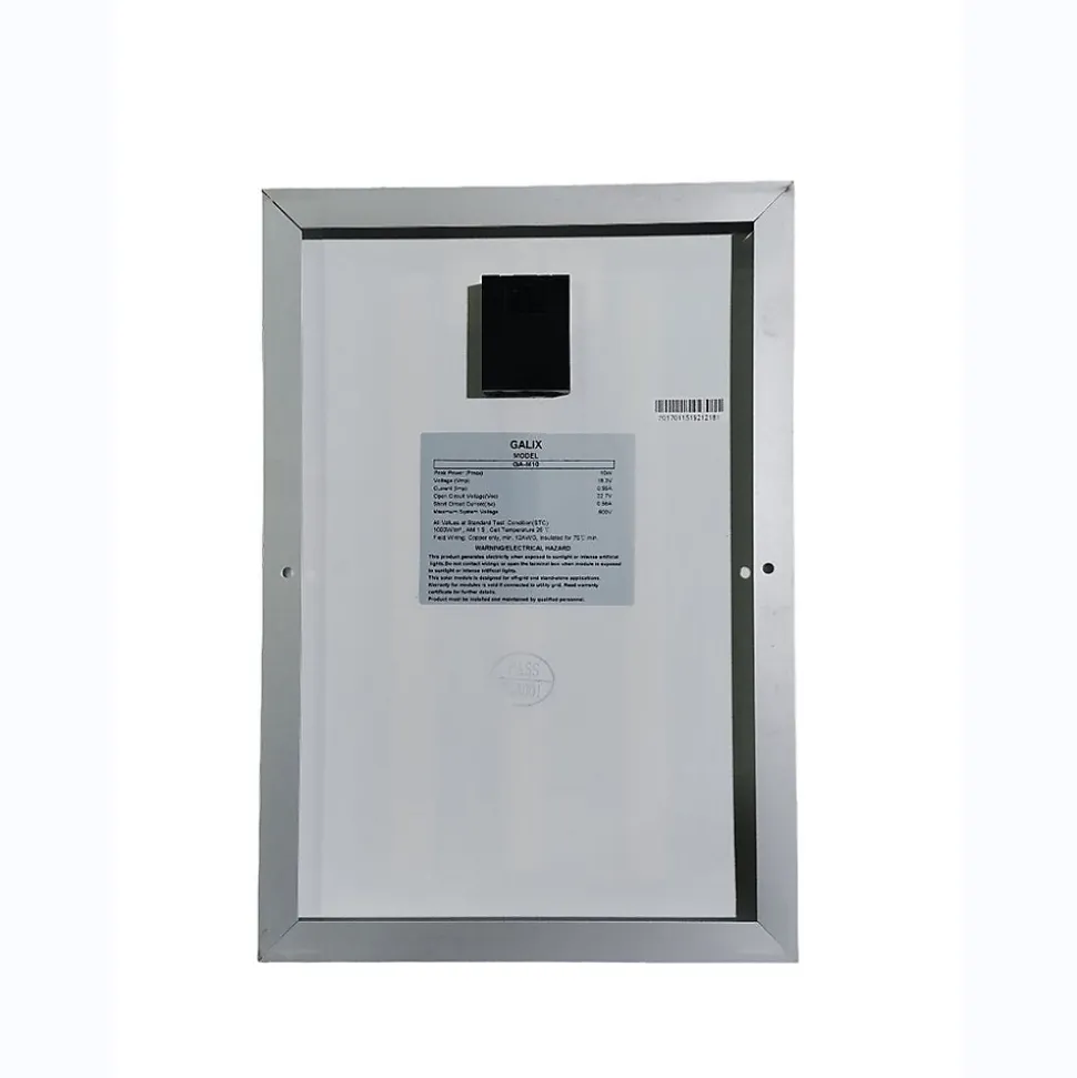 Panneau solaire monocristallin 10W