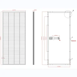 Panneau solaire Série Blackwell 200W