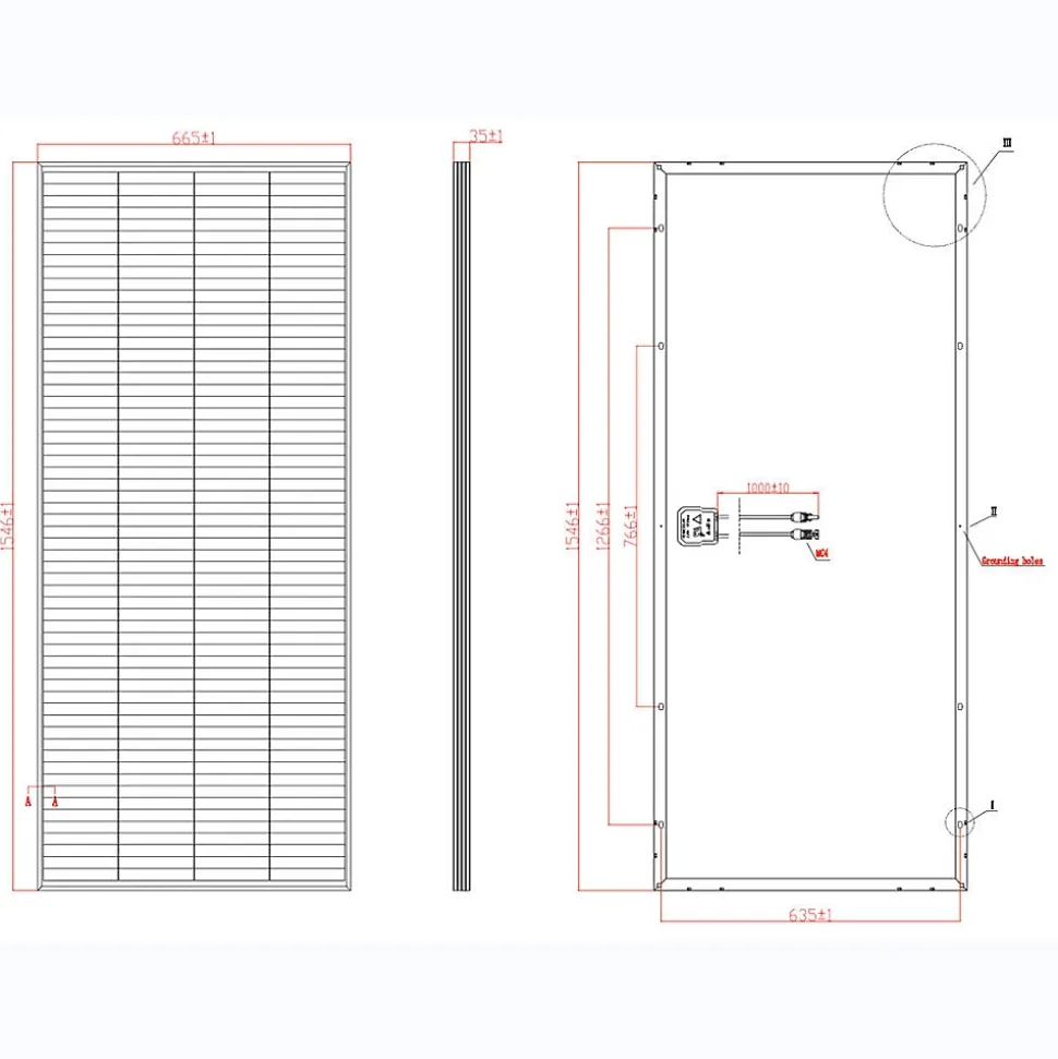 Panneau solaire Série Blackwell 200W
