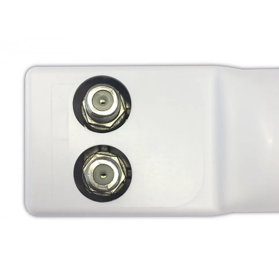 Parabole plate à double sortie - LNB twin intégrée