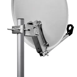 Parabole satellite acier 60cm avec Support LNB en Acier Galvanisé HDSAT