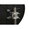 Parabole satellite fibre composite gris anthracite 75cm + BRIDES INOX Anti Corrosion HDSAT