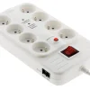Parafoudre 8 prises + interrupteur Zenitech