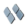 Patin à clouer Diall 35 x 24 mm x 4, noir + bleu/gris