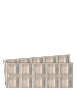 Patin bumper antichoc carré transparent Scotch 13 x 13 mm, lot de 10