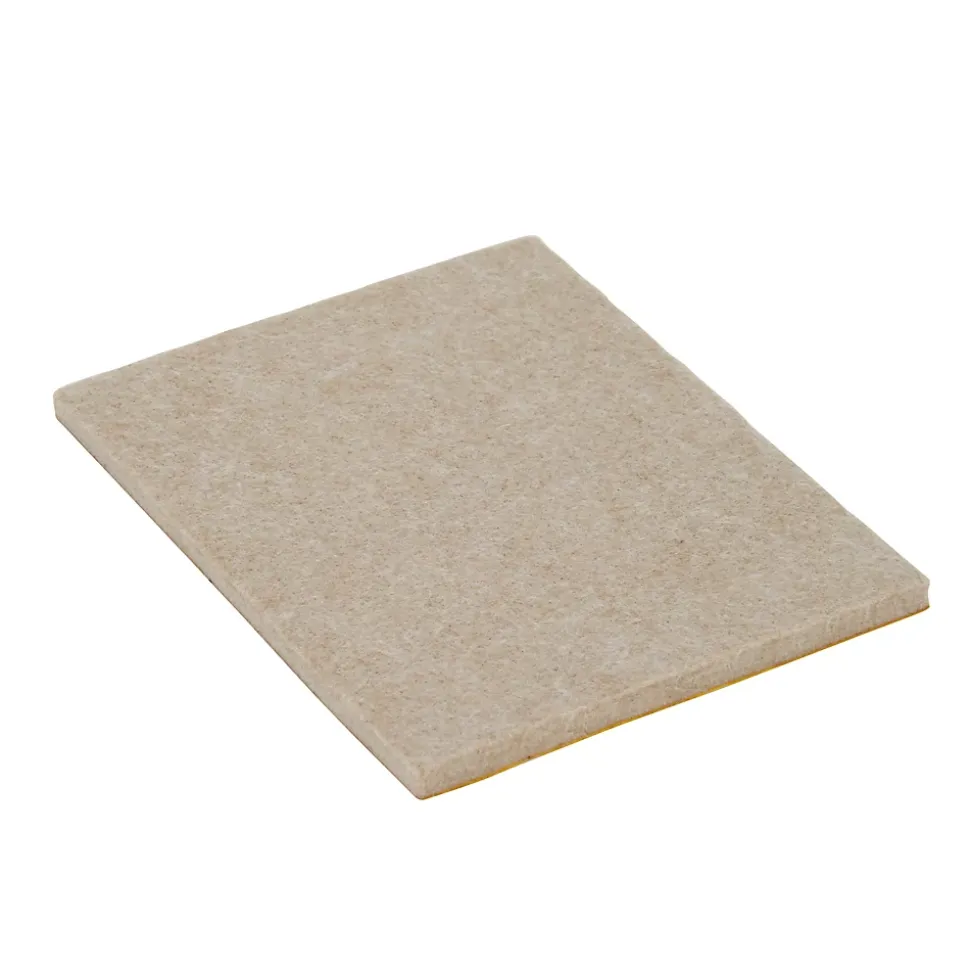 Patin en feutre auto-adhésifs Diall 80 x 100 mm x 1, beige