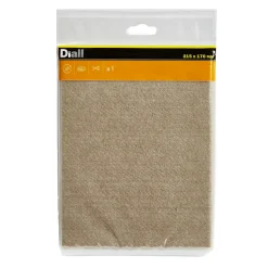 Patin en feutre auto-adhésifs Diall 215 x 170 mm x 1, beige