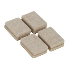 Patin en feutre auto-adhésifs Diall 35 x 24 mm x 8, beige