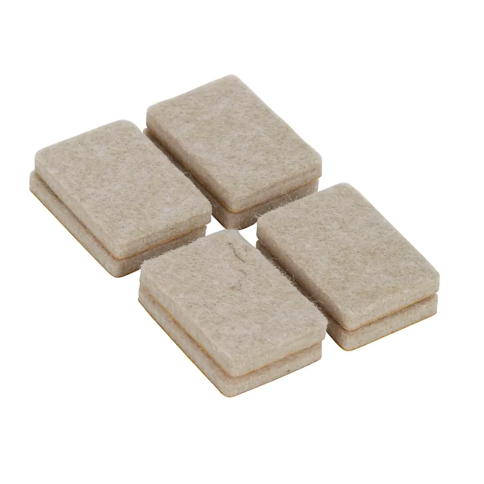 Patin en feutre auto-adhésifs Diall 35 x 24 mm x 8, beige