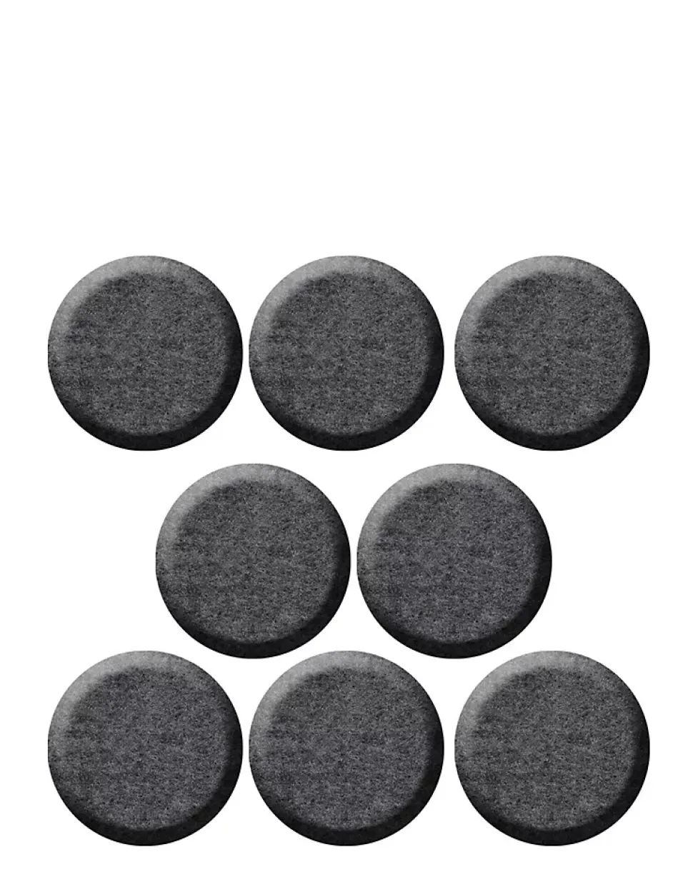 Patin en feutre bi-matière adhésif rond noir Scotch ø25 mm