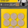 Patin en feutre laine adhésif rond beige Scotch ø22 mm