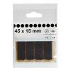 Patin en feutre marron Diall 15 x 45 mm, 8 pièces