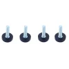 Patins à visser PTFE Diall ø 20 mm, 4 pièces