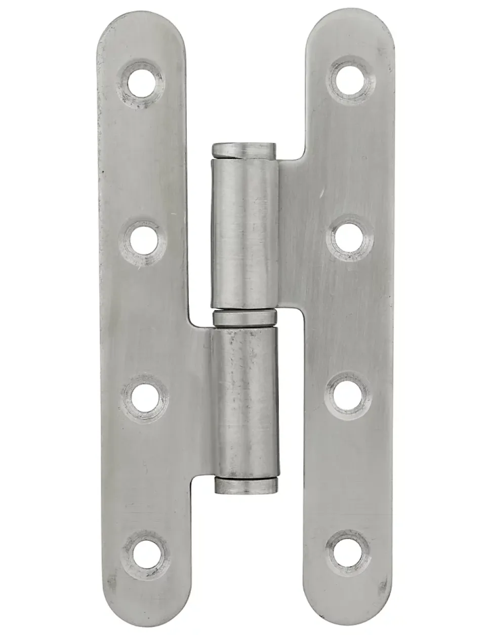 Paumelle de Paris porte d'entrée / d'intérieur, 110x55x2.5mm, inox, gauche - THIRARD
