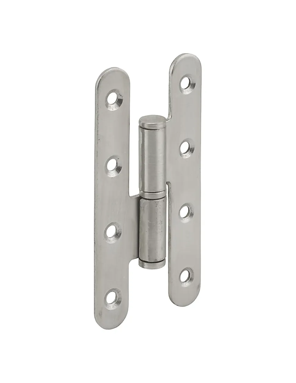 Paumelle de Paris porte d'entrée / d'intérieur, 110x55x2.5mm, inox, gauche - THIRARD