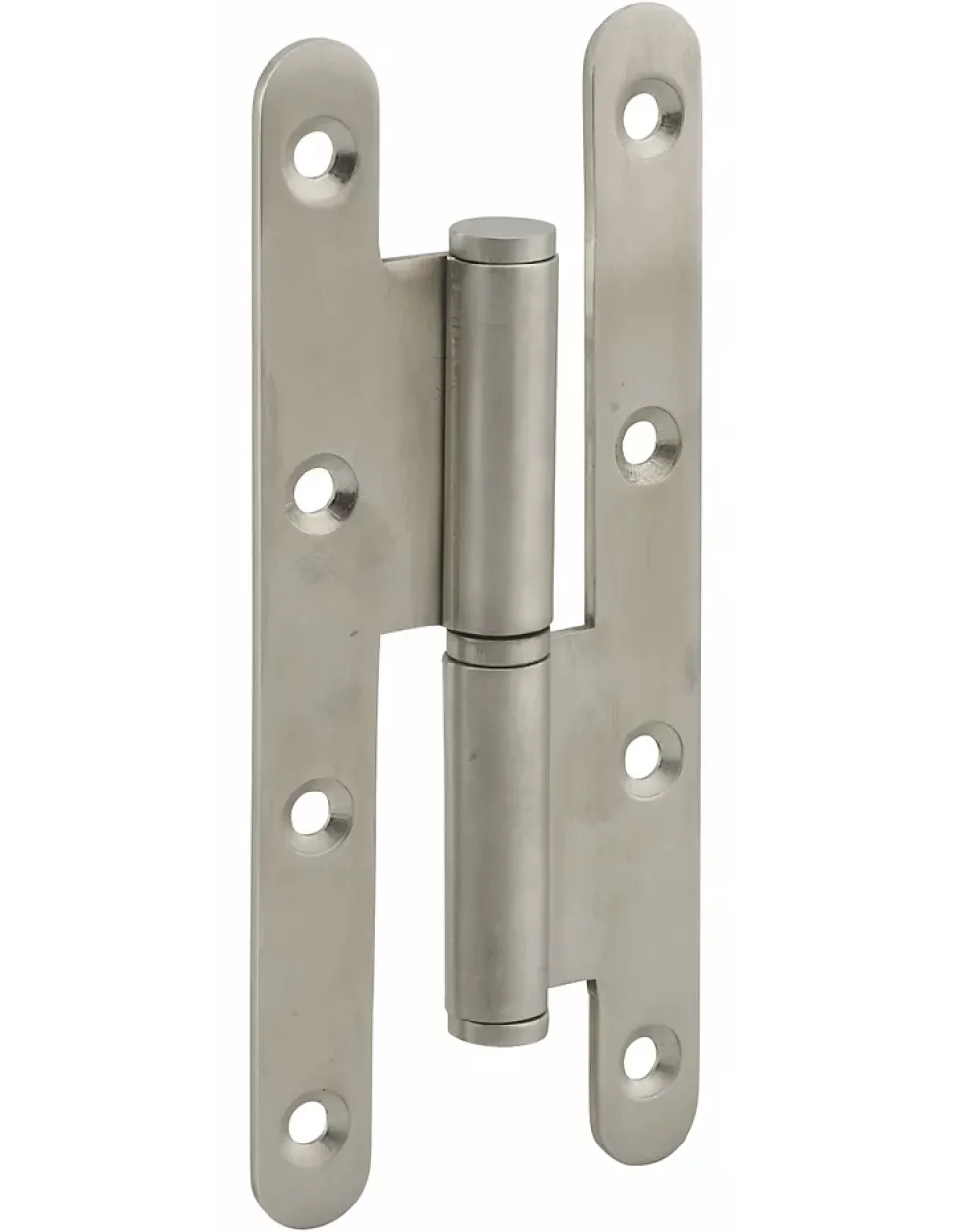 Paumelle de Paris porte d'entrée / d'intérieur, 140x55x2.5mm, inox, gauche - THIRARD