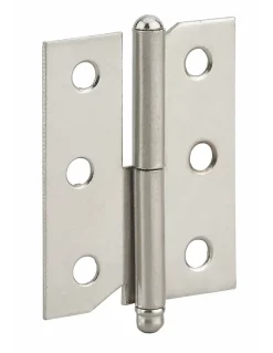 Paumelle de porte de meuble / porte légère, 50x40mm, acier, gauche - THIRARD
