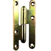 Paumelle droite bronze QCL 80 x 40 mm