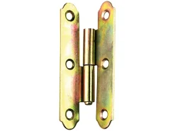 Paumelle espagnole droite bichromatée 70 x 40 mm
