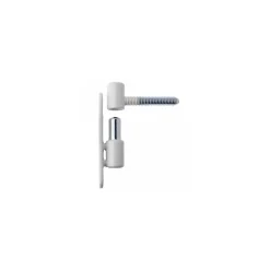 Paumelle fiche diamètre 13mm hauteur 68mm époxy blanc - MONIN - 654000