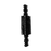 Paumelle universelle à vase noires 40 mm vendue par 2