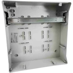 Pcsn18pt - Coffret Pour Prise étanche Ip65 - Prédécoupage 8 Prises - 1 Rangée De 18 Modules - Ide Star