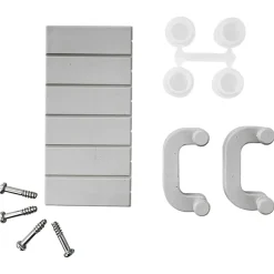 Pcsn6pt - Coffret Pour Prise étanche Ip65 - Prédécoupage 2 Prises - 1 Rangée De 6 Modules - Ide Star