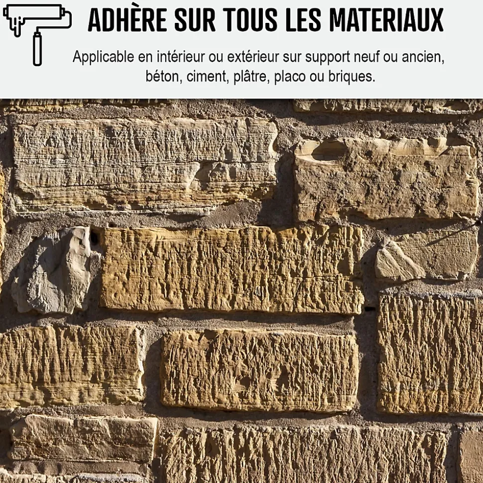 Peinture anti humidité mur humide salle de bain - ARCASCREEN - 0.75 L (jusqu'à 3 m²) - ARCANE INDUSTRIES