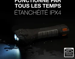 Phrare rechargeable Energizer Hard Case professionnel 400 lumens