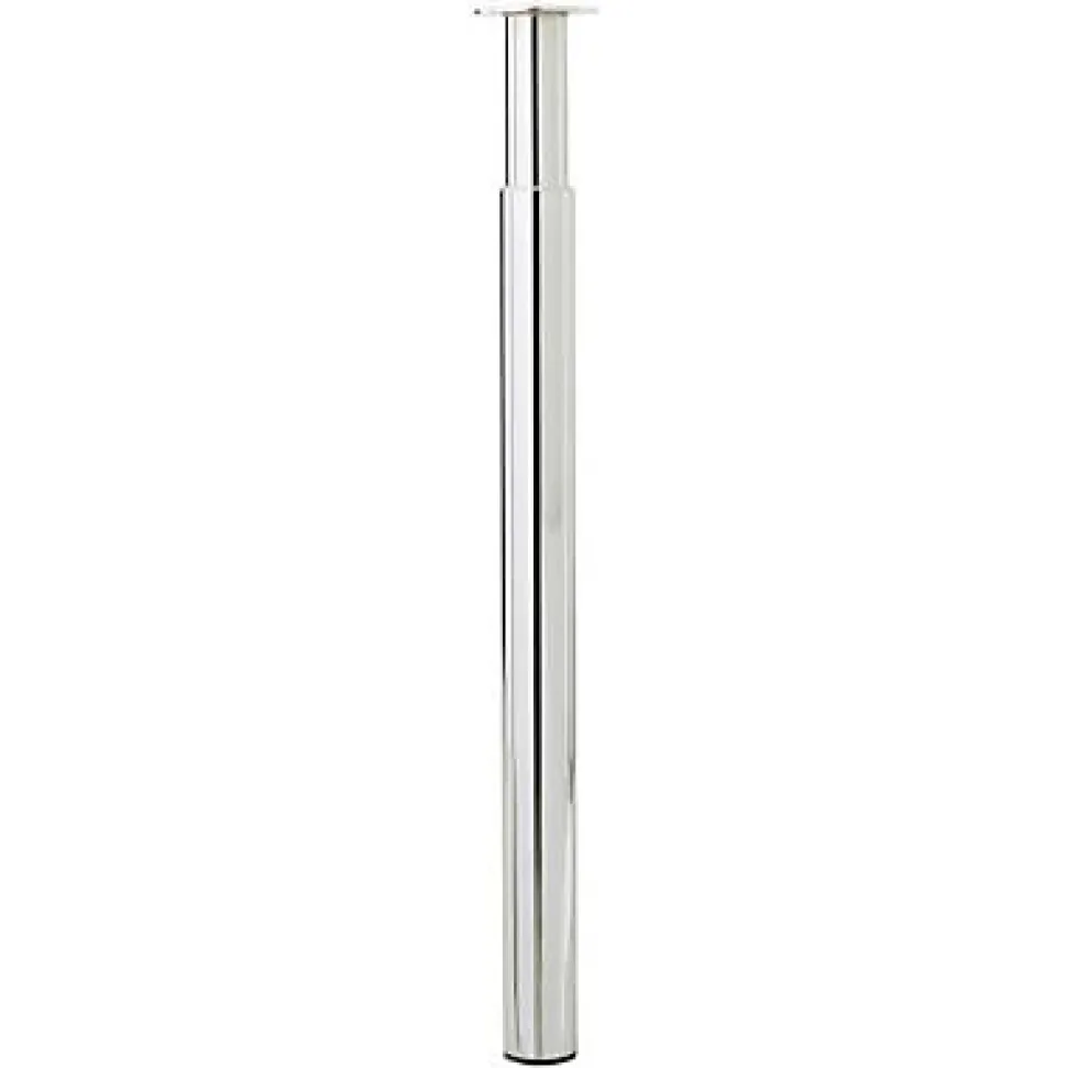 Pied ajustable Diall ø60 x H. 700-1000 mm chrome