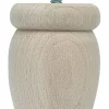 Pied de lit boule H. 80 mm x ø58 mm brut