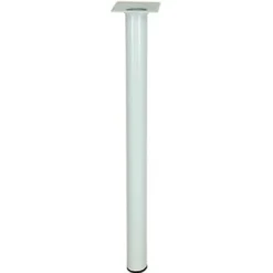 Pied de table Diall ø30 x H. 350 mm blanc