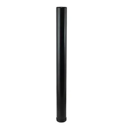 Pied de table réglable Diall ø60 x H. 700 mm noir