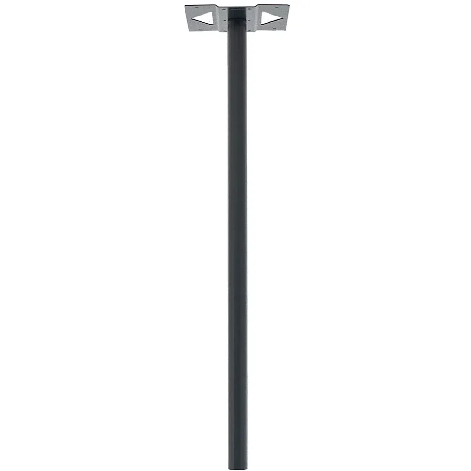 Pied elliptique Noir Sablé RAL 2100 MS