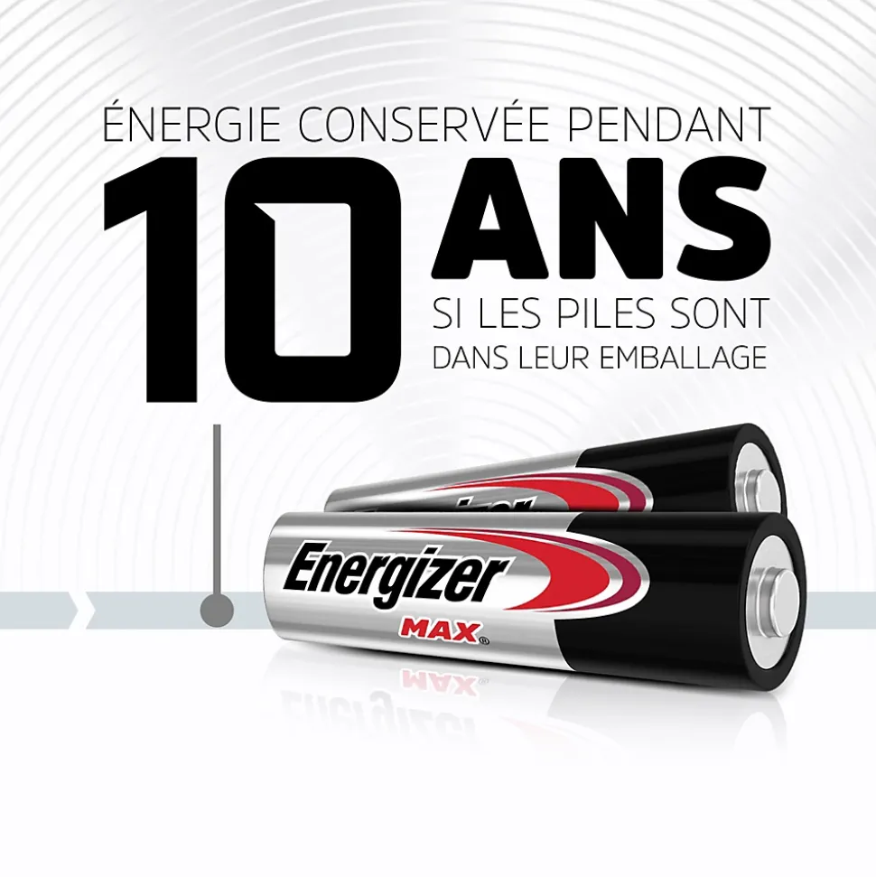 Pile AA LR6 Energizer Max vendue par 16 pièces