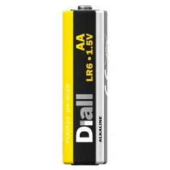 Pile alcaline AA (LR6) Diall, lot de 24