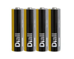 Pile alcaline AA (LR6) Diall, lot de 4