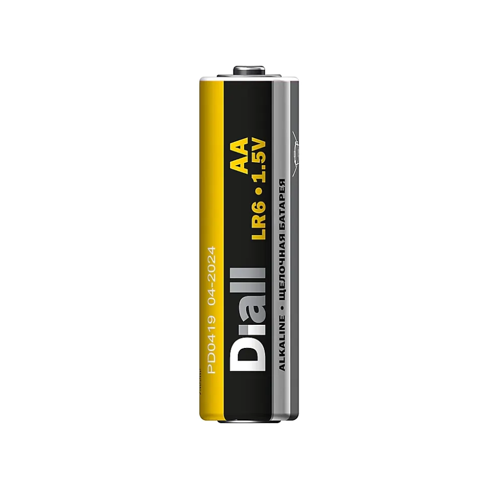 Pile alcaline AA (LR6) Diall, lot de 8