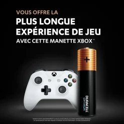 Pile alcaline AA (LR6) Duracell Optimum, lot de 4